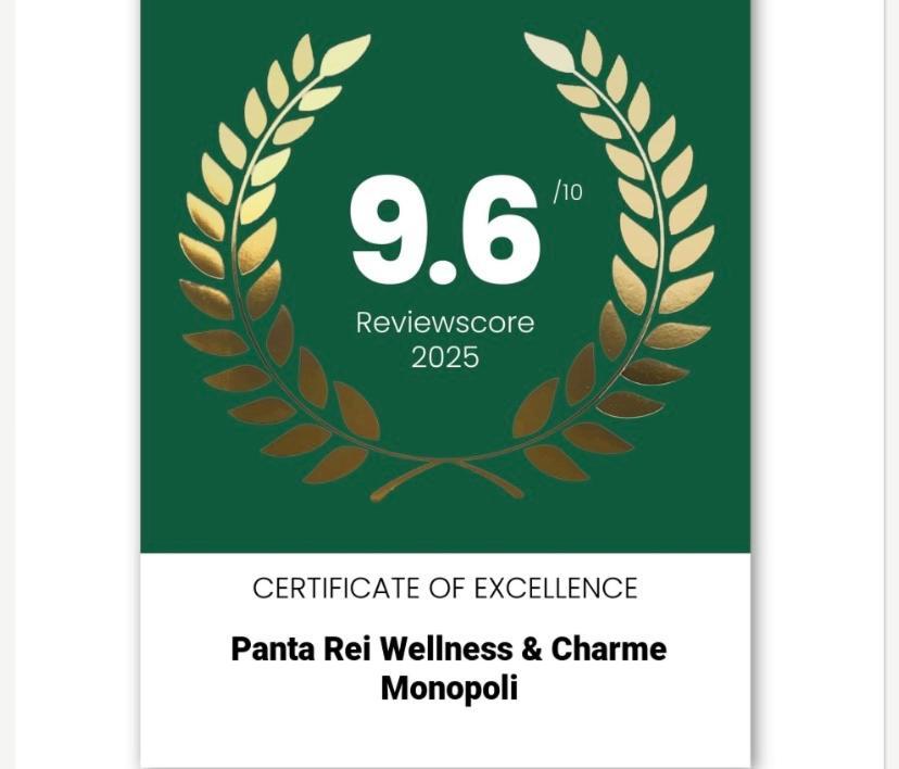 Апартаменты Panta Rei Wellness & Charme Монополи Экстерьер фото